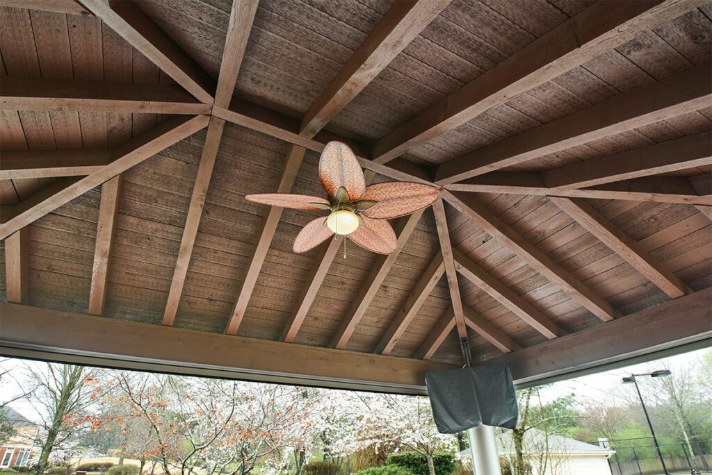 outdoor patio ceiling fan robbins construction